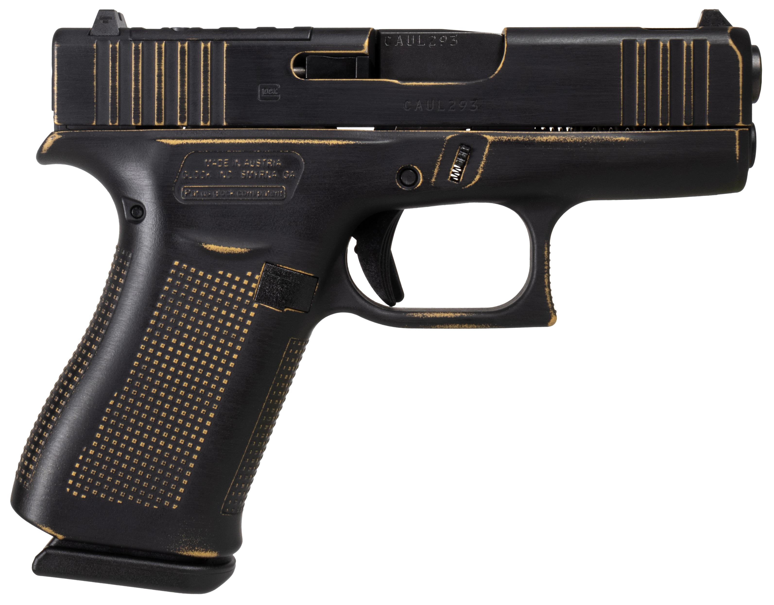 GLOCK 43X 9MM STINGER OPTIC CUT PORTED SCT - Pistols